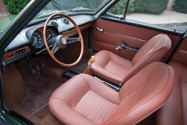 1970 Fiat 850 Sport Coupe interior