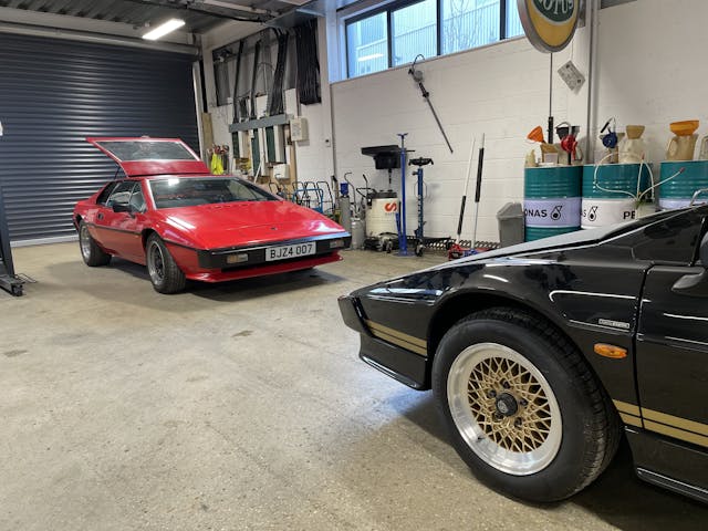 1982 Lotus Esprit S3 garaged front three-quarter