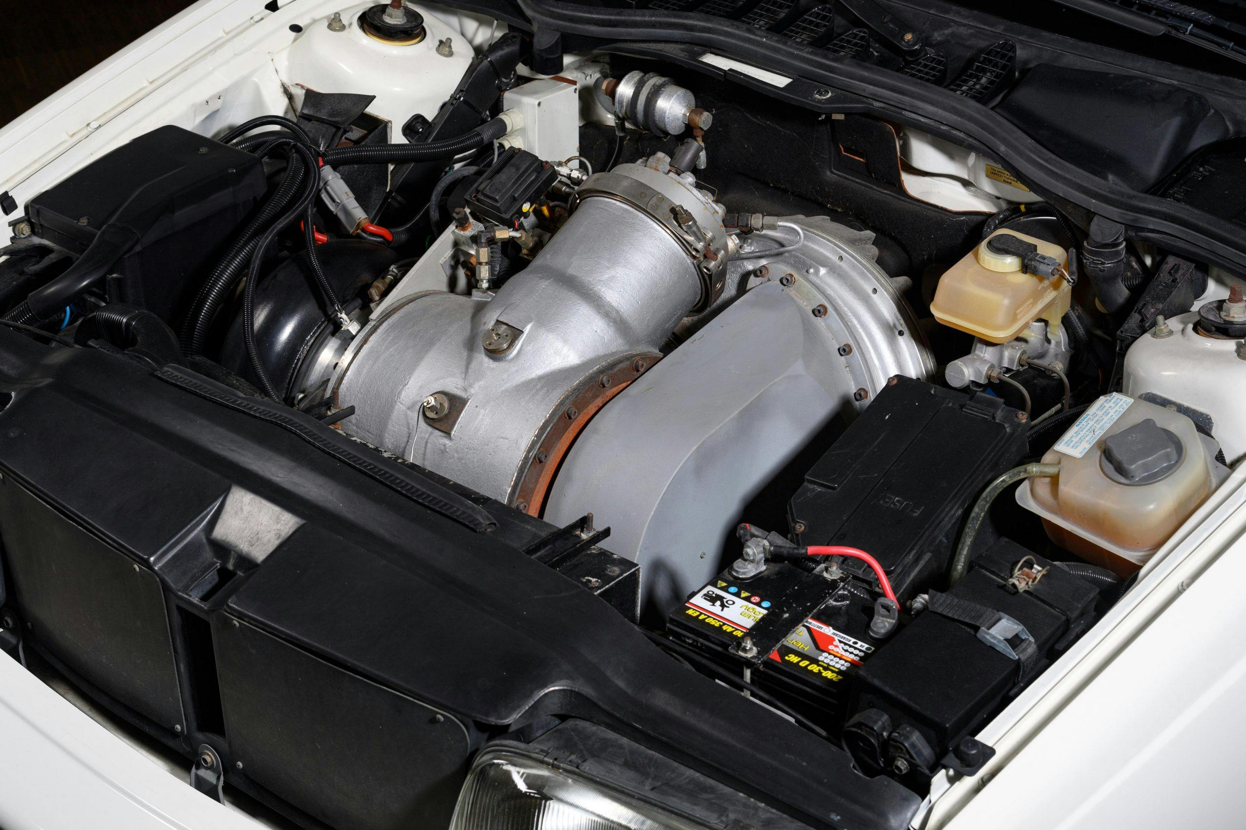 1993 Volvo 850 Gas Turbine Electric Hybrid Prototype engine