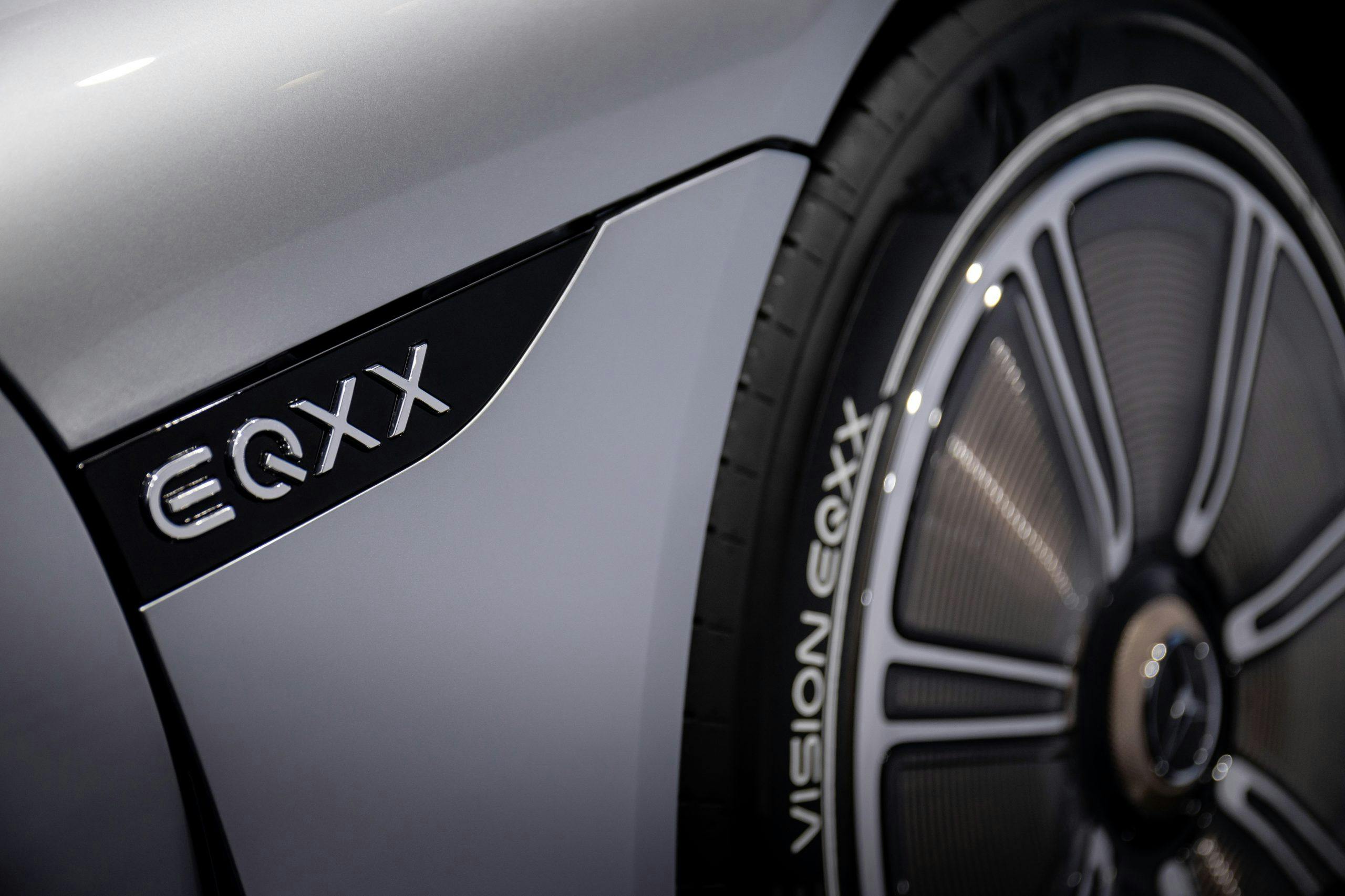 Mercedes-Benz VISION EQXX concept exterior detail