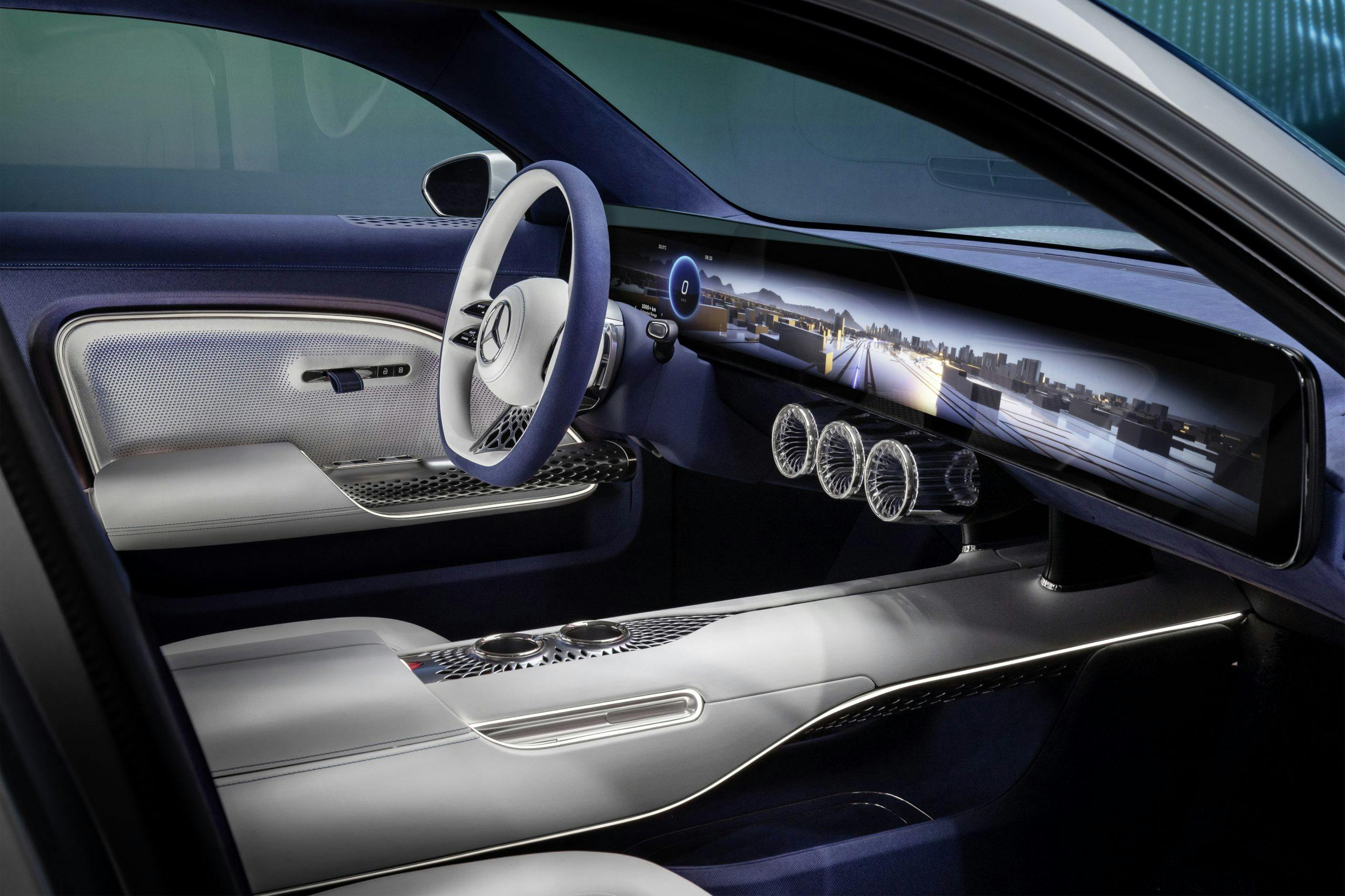 Mercedes-Benz VISION EQXX concept interior