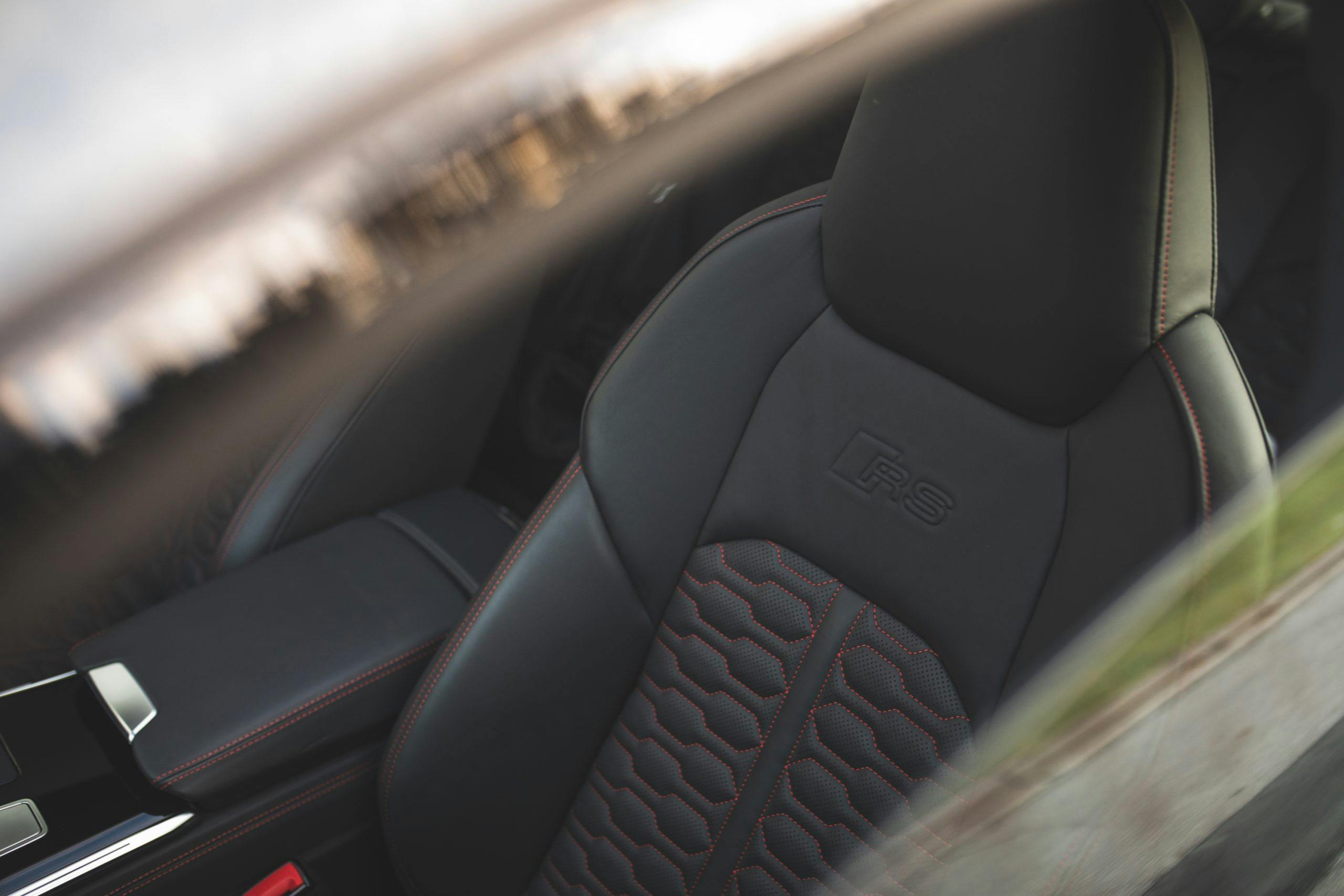 2021 Audi RS 7 interior driver seat through window