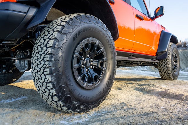 2022 Ford Bronco Raptor wheel tire
