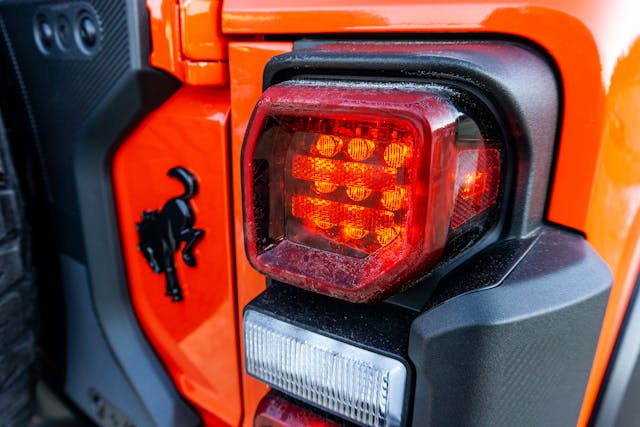2022 Ford Bronco Raptor taillight