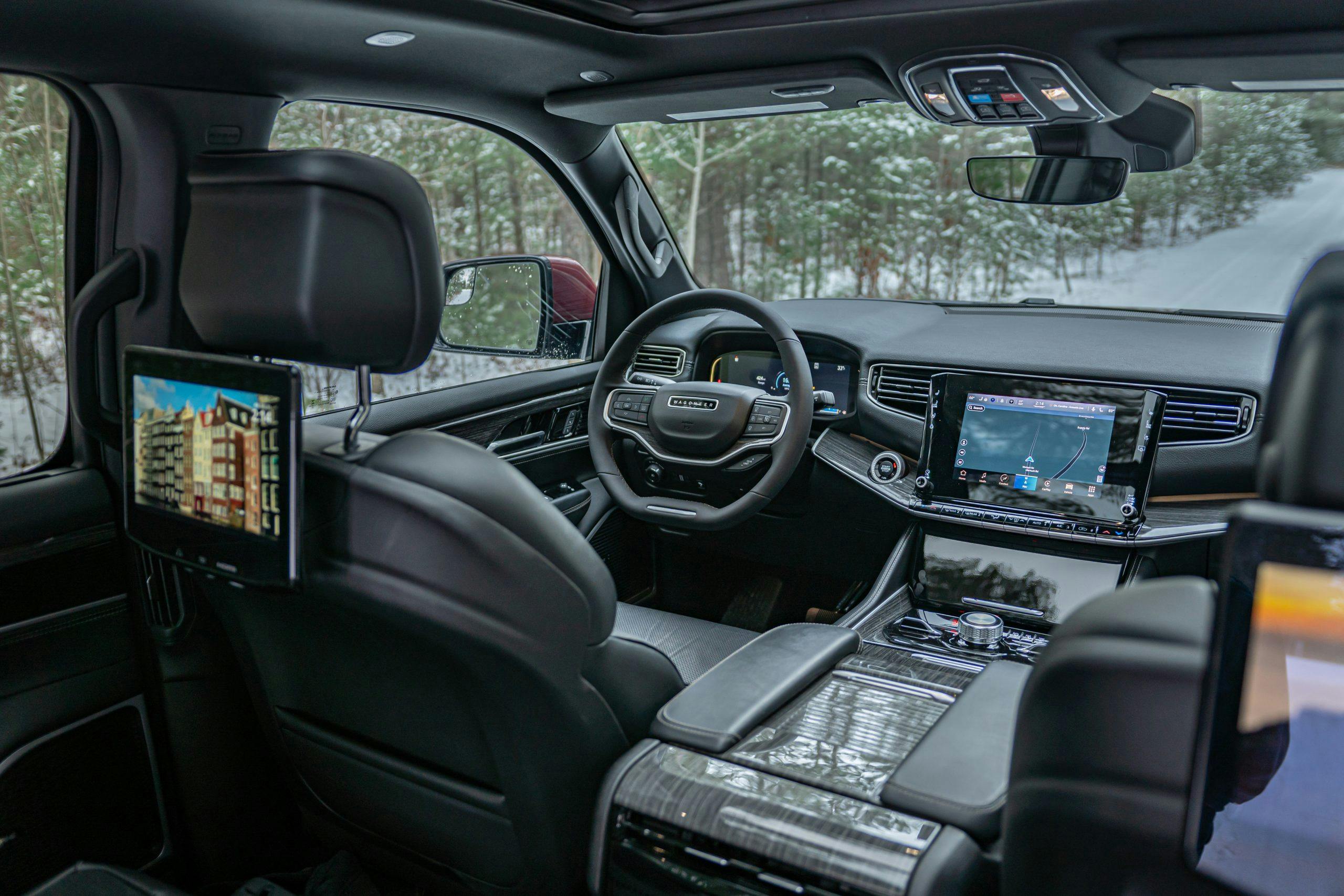 2022 Wagoneer Series II 4x4 driver's seat area interior