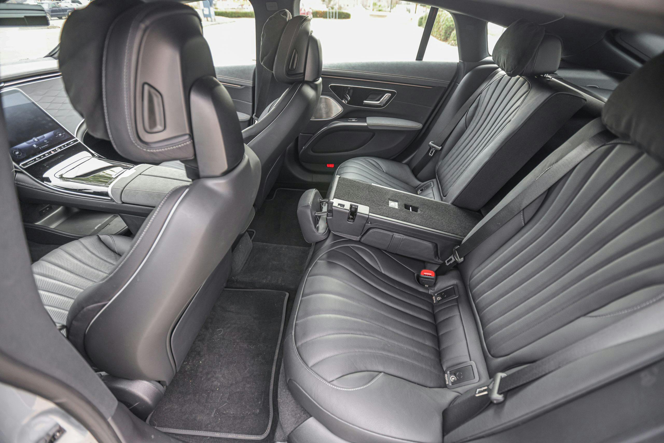 2022 Mercedes-Benz EQS 450+ backseat