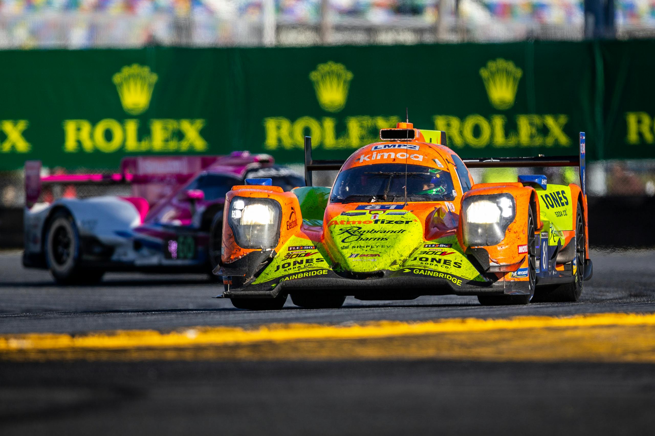 2022 Rolex 24 at Daytona racing front end action