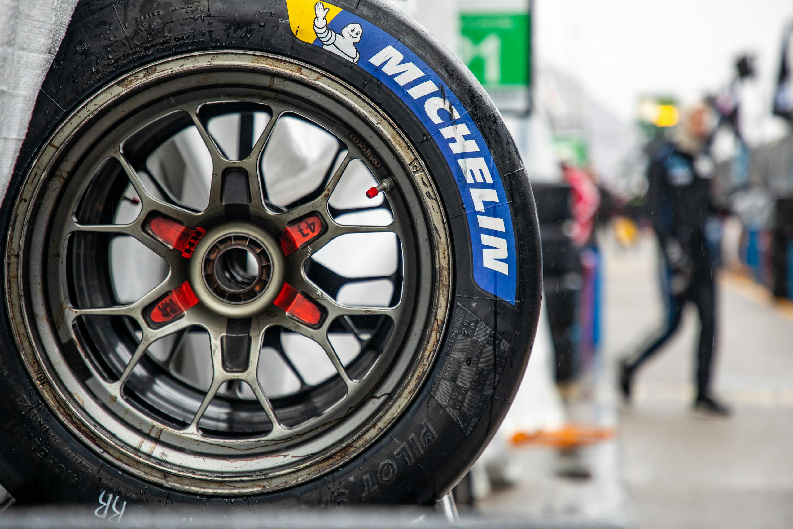 2022 Rolex 24 at Daytona wheel tire detail