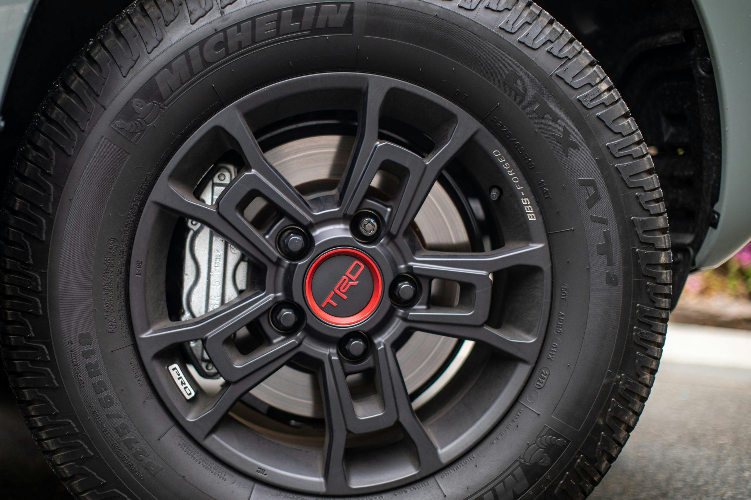 2022 Toyota Sequoia TRD Pro bbs forged wheels