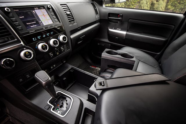 2022 Toyota Sequoia TRD Pro interior trim bits