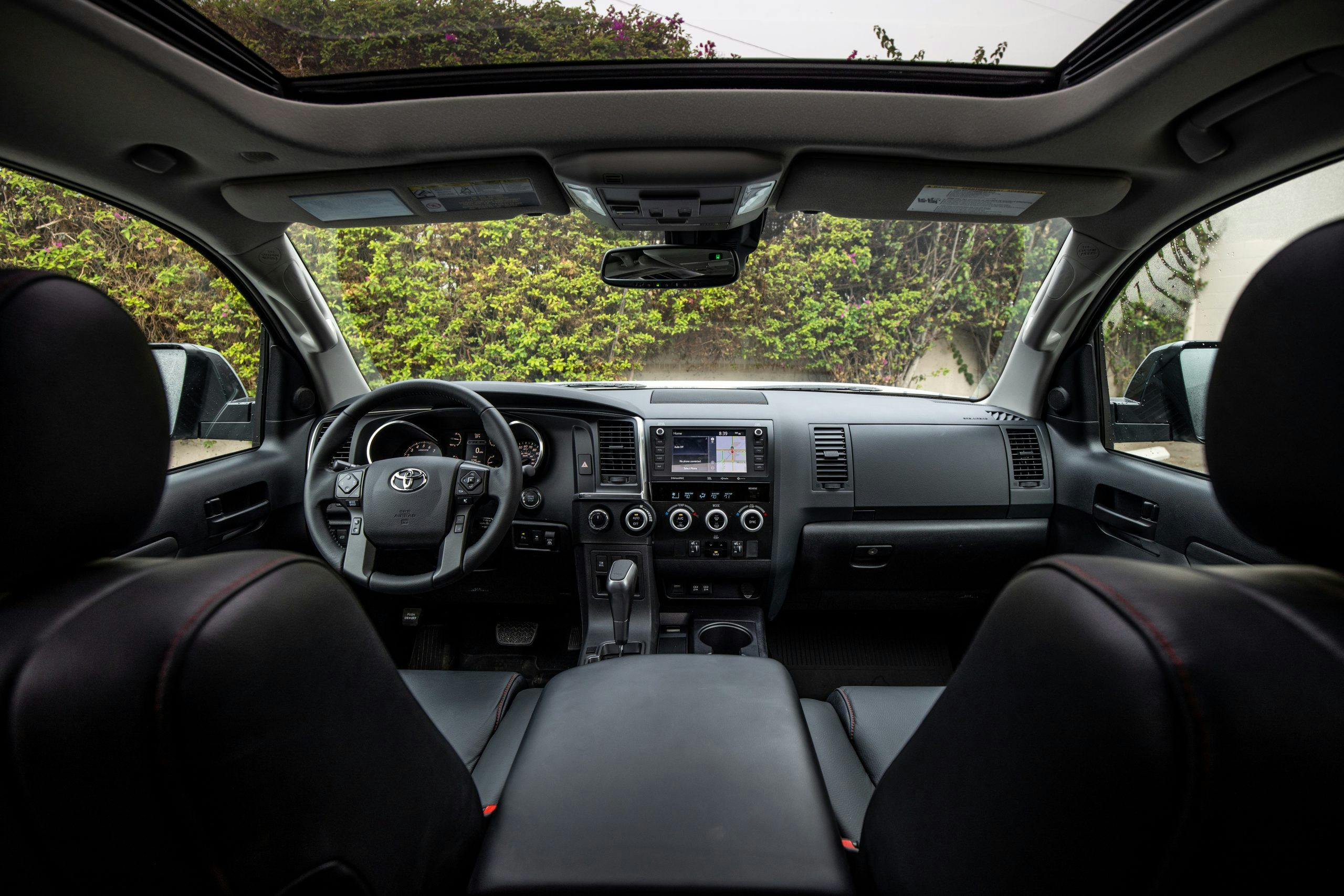 2022 Toyota Sequoia TRD Pro interior cabin front