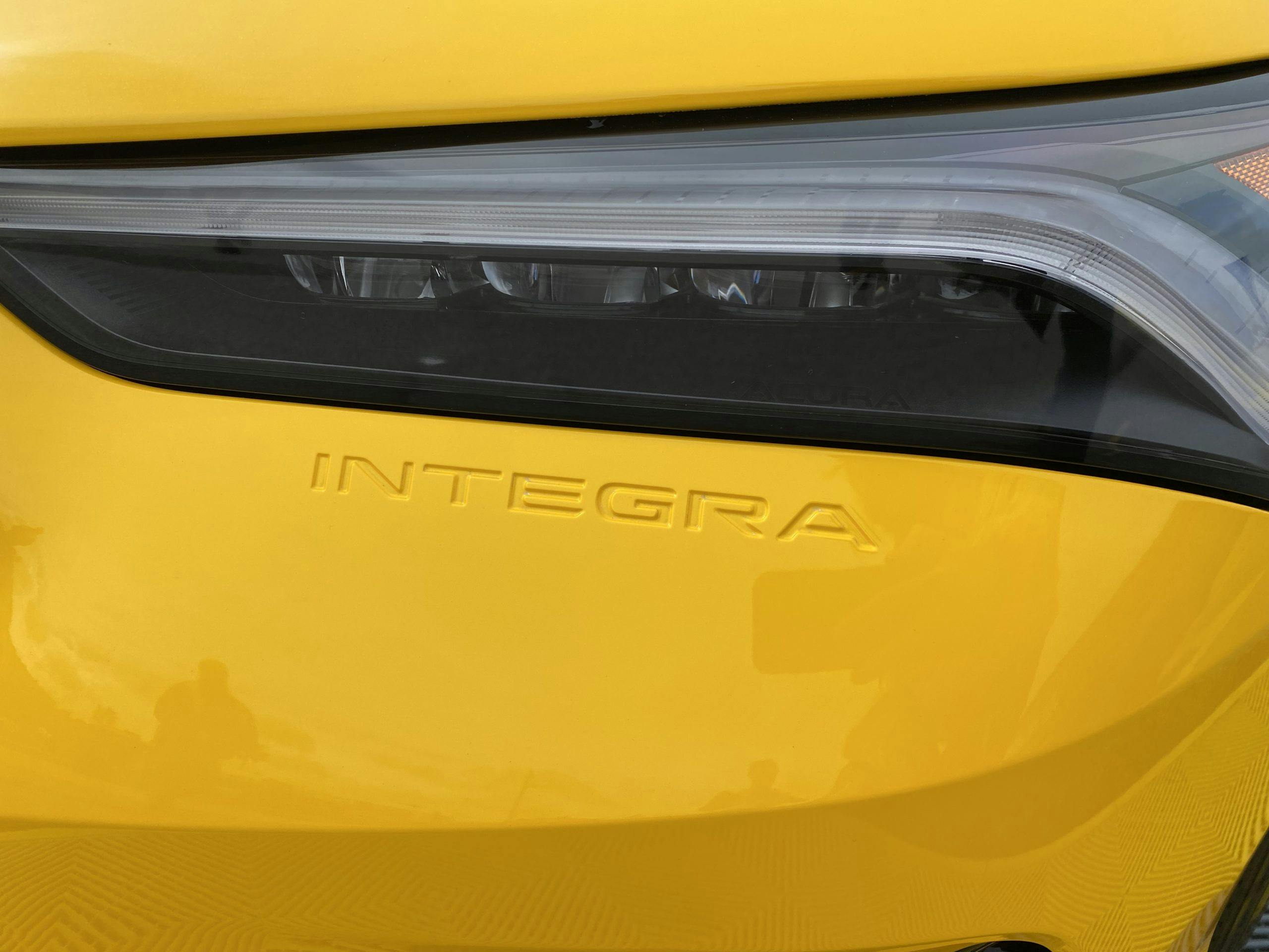 2023 Acura Integra badge detail