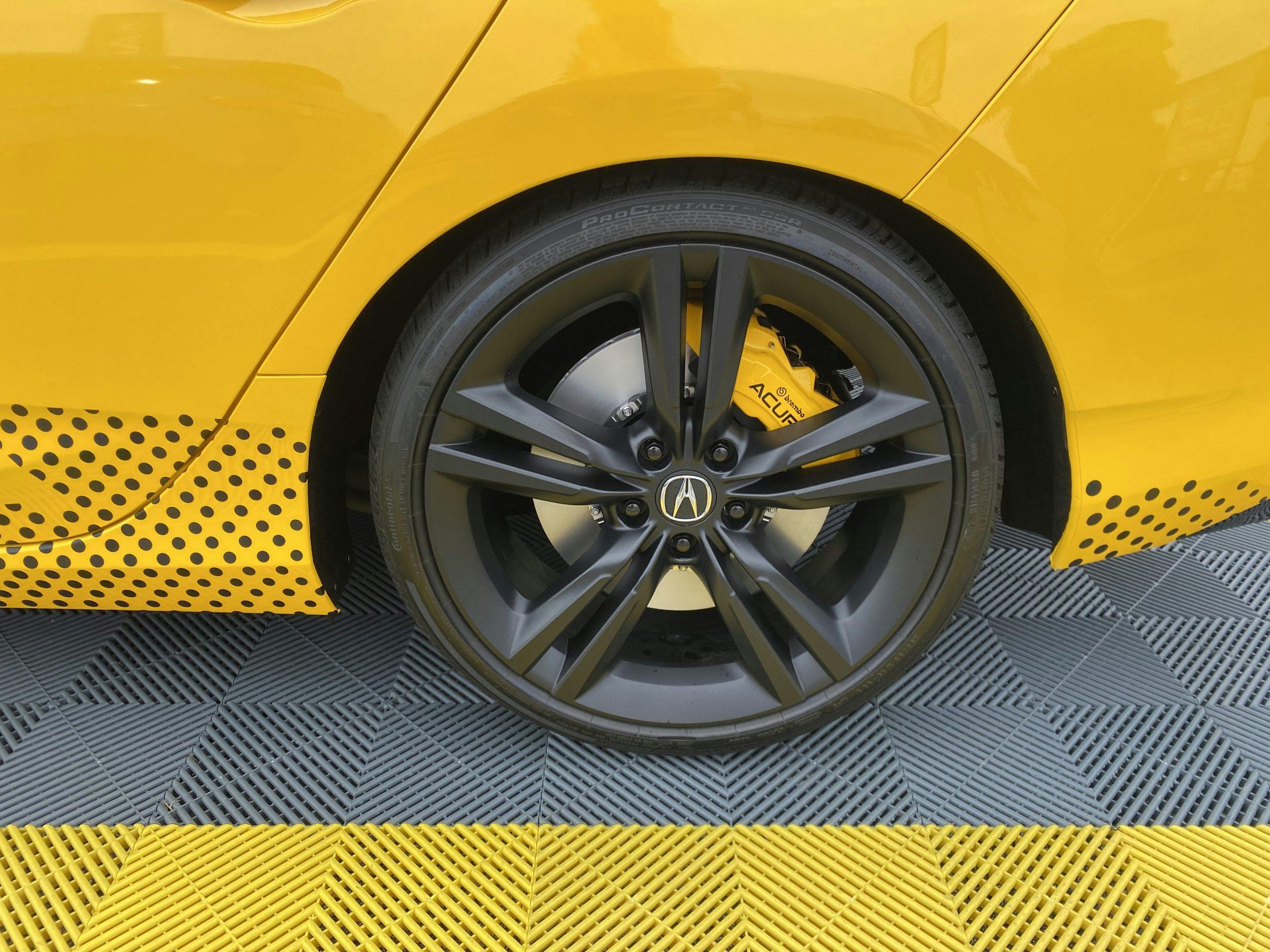2023 Acura Integra rear wheel tire brake