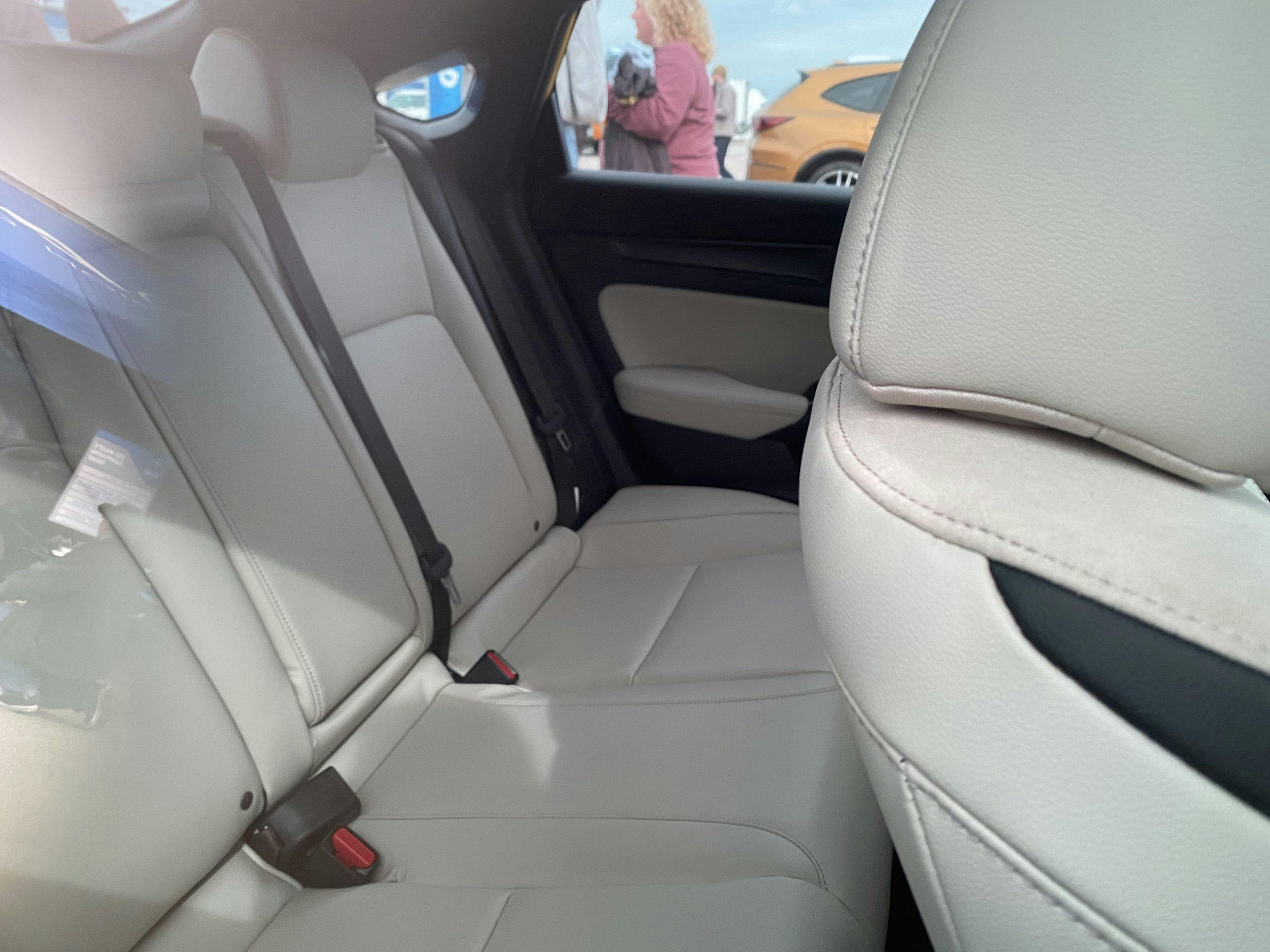 2023 Acura Integra interior rear seat