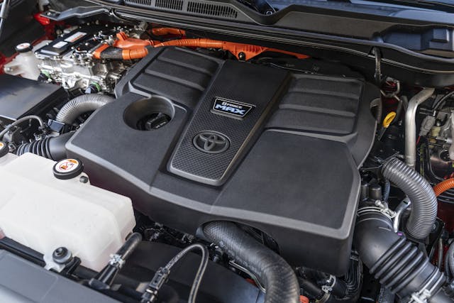 2023 Toyota Sequoia Capstone i-Force Max V-6 hybrid engine