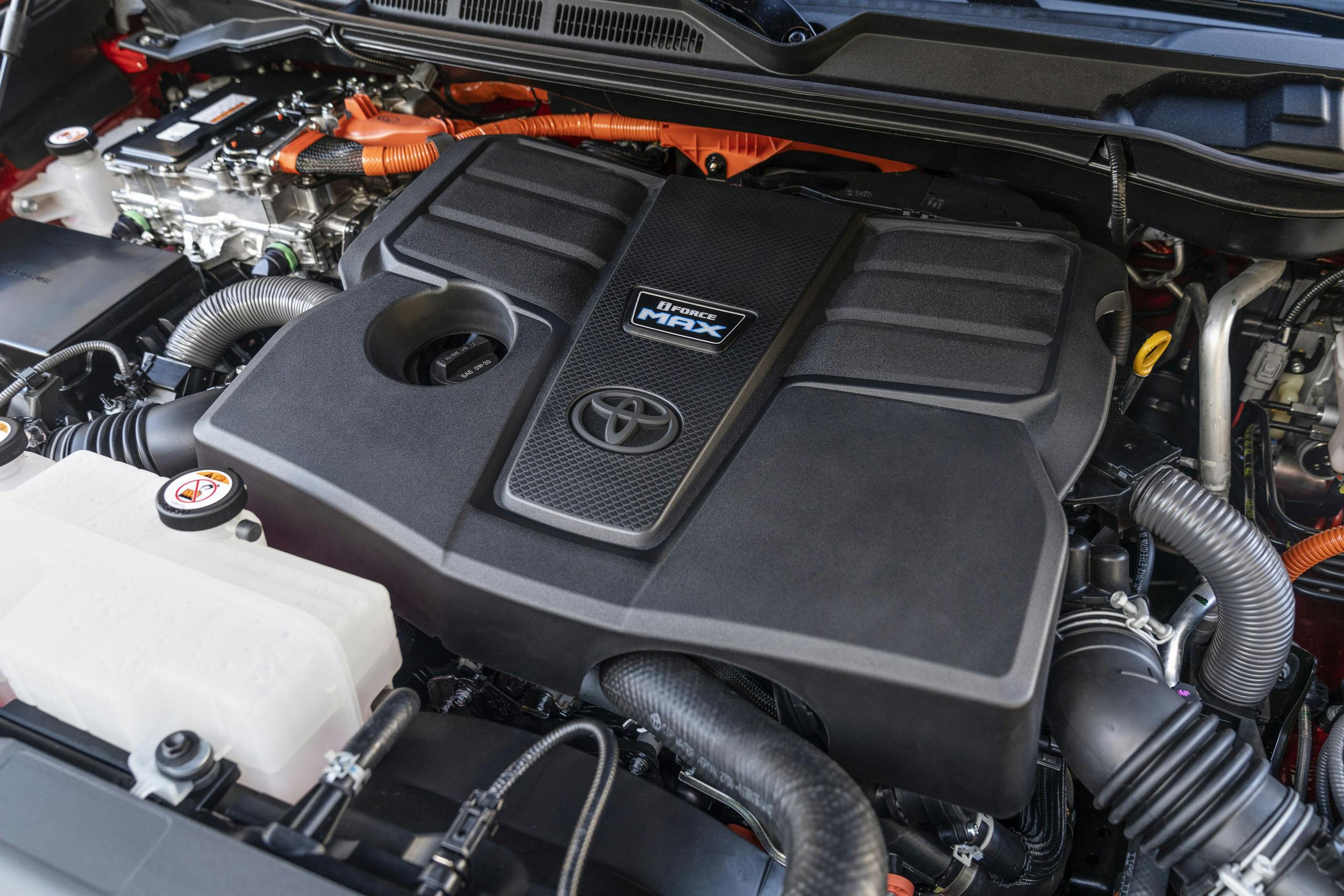 2023 Toyota Sequoia Capstone i-Force Max V-6 hybrid engine