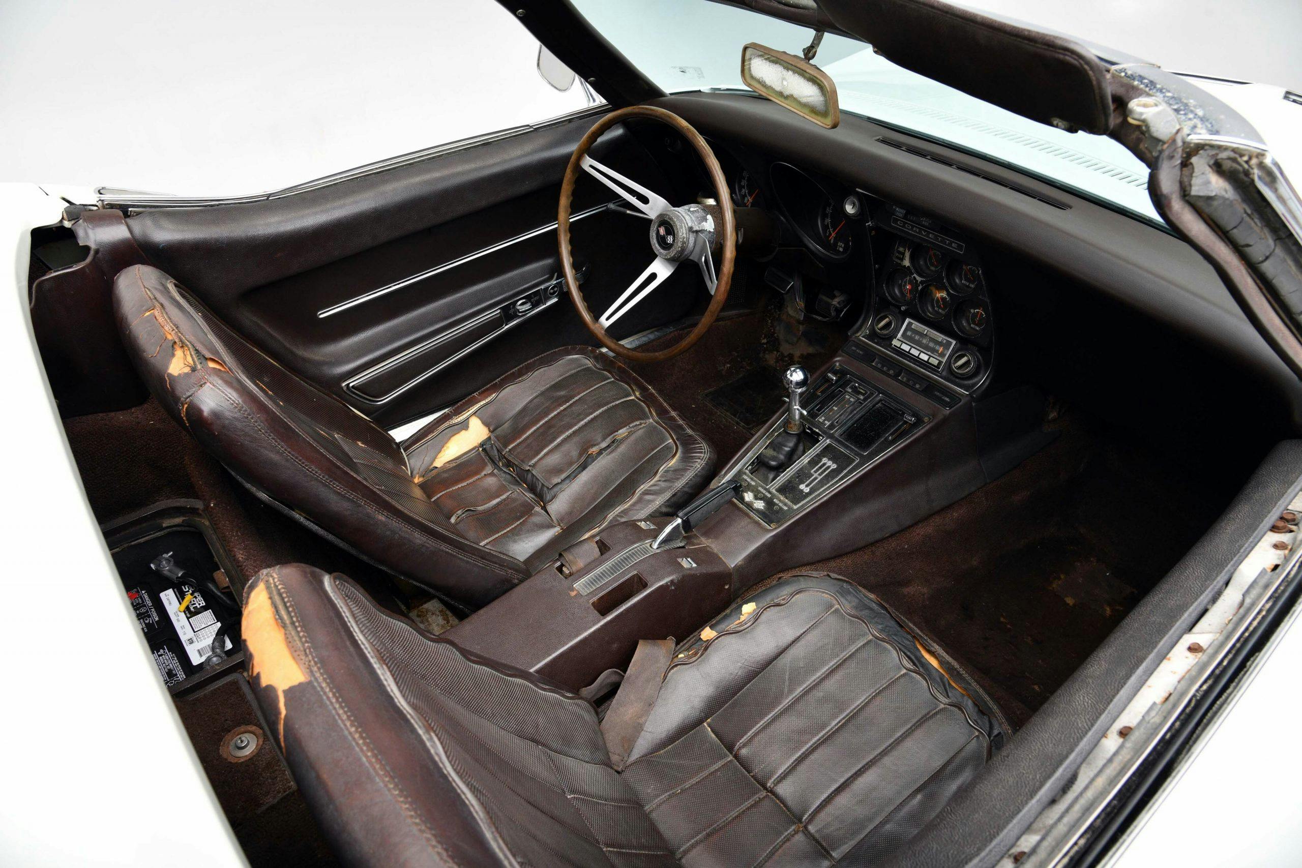Alan Shepard 1968 Chevrolet Corvette interior