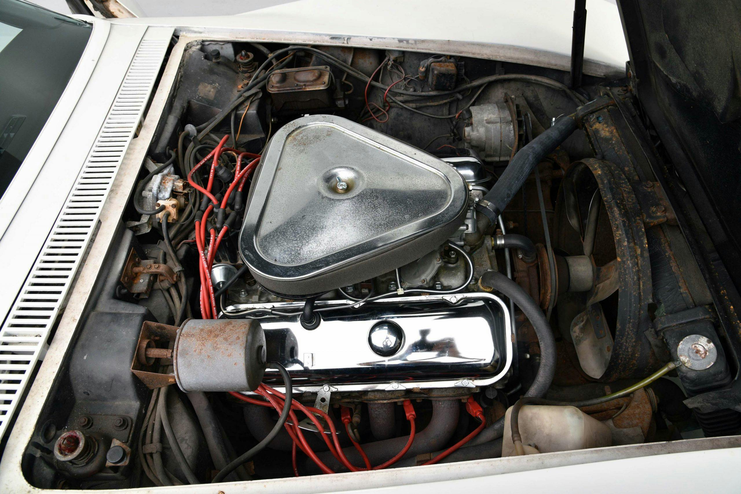 Alan Shepard 1968 Chevrolet Corvette engine