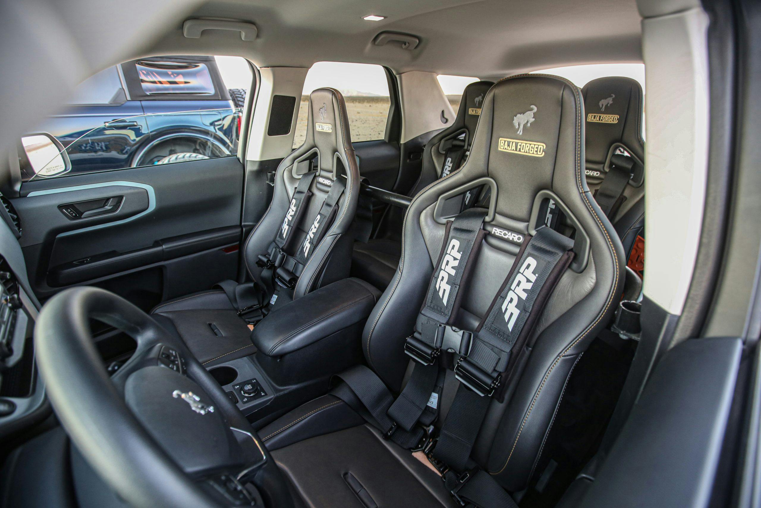 2021 Ford Bronco Sport custom seats