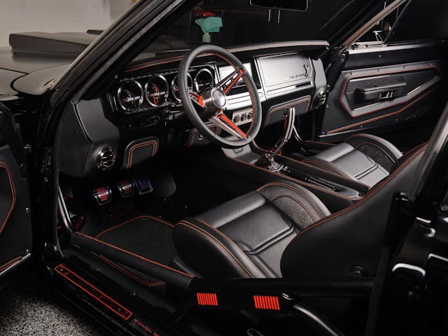 Kevin Hart Salvaggio Design 1969 Road Runner Plymouth restomod interior