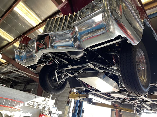 Flash Cadillac front end underside