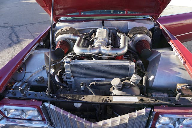 Flash Cadillac engine bay