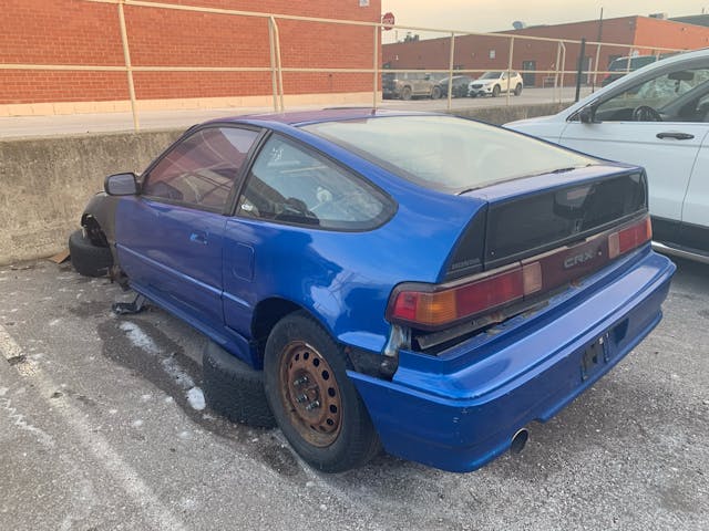 Rediscovered years later, this Honda CRX is reviving a father's