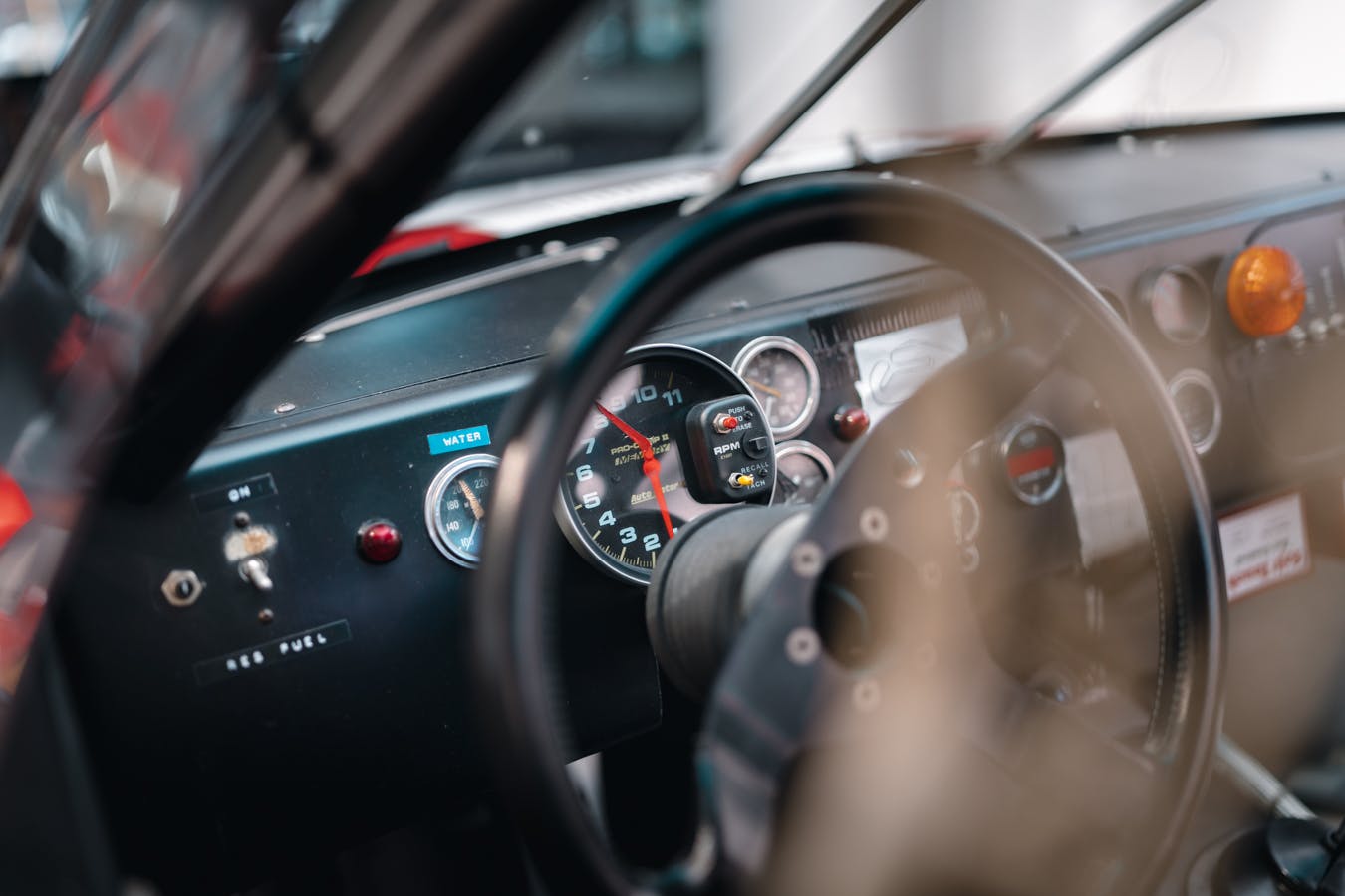 Mazda RX7 GTU interior dash