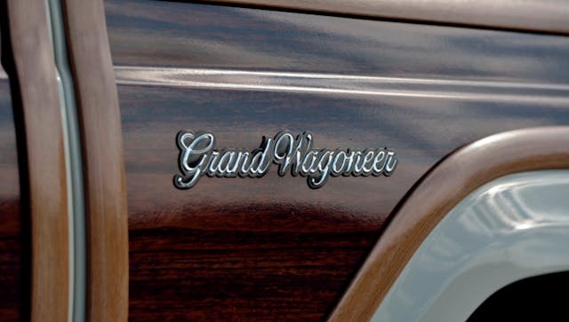 Jeep Grand Wagoneer badge