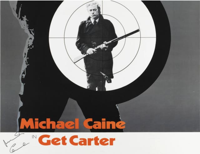 Michael Caine Get Carter movie poster