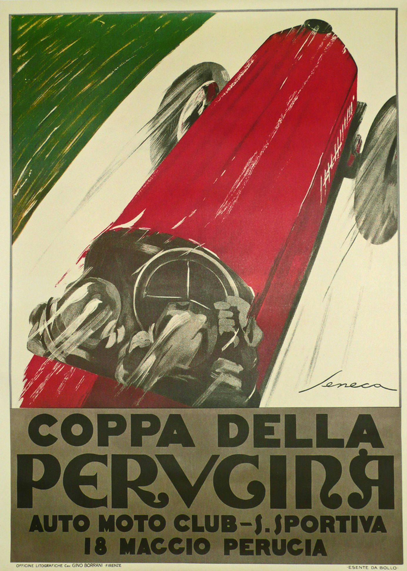 Coppa Della vintage movie poster