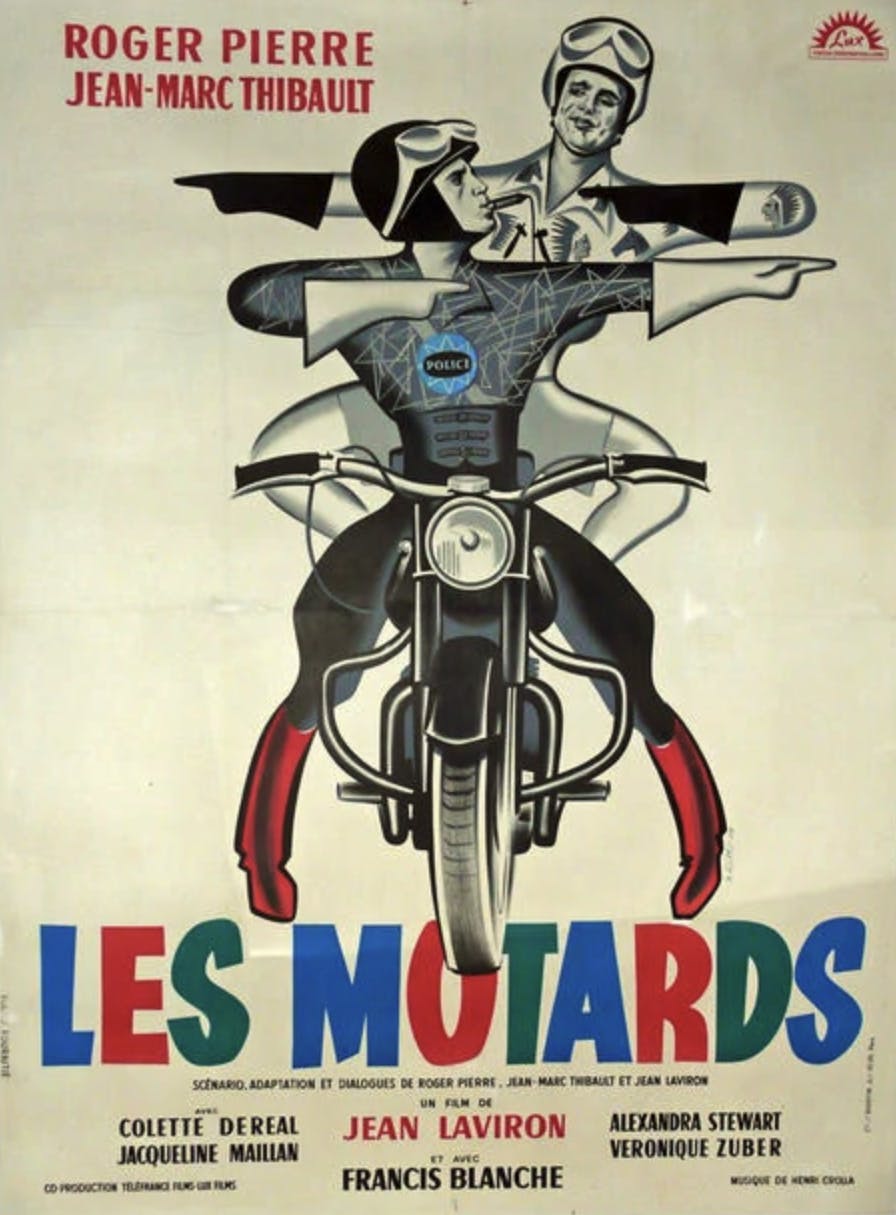 Les Motards movie poster