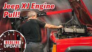 Removing a ’93 4.0L Jeep XJ engine | Redline Update