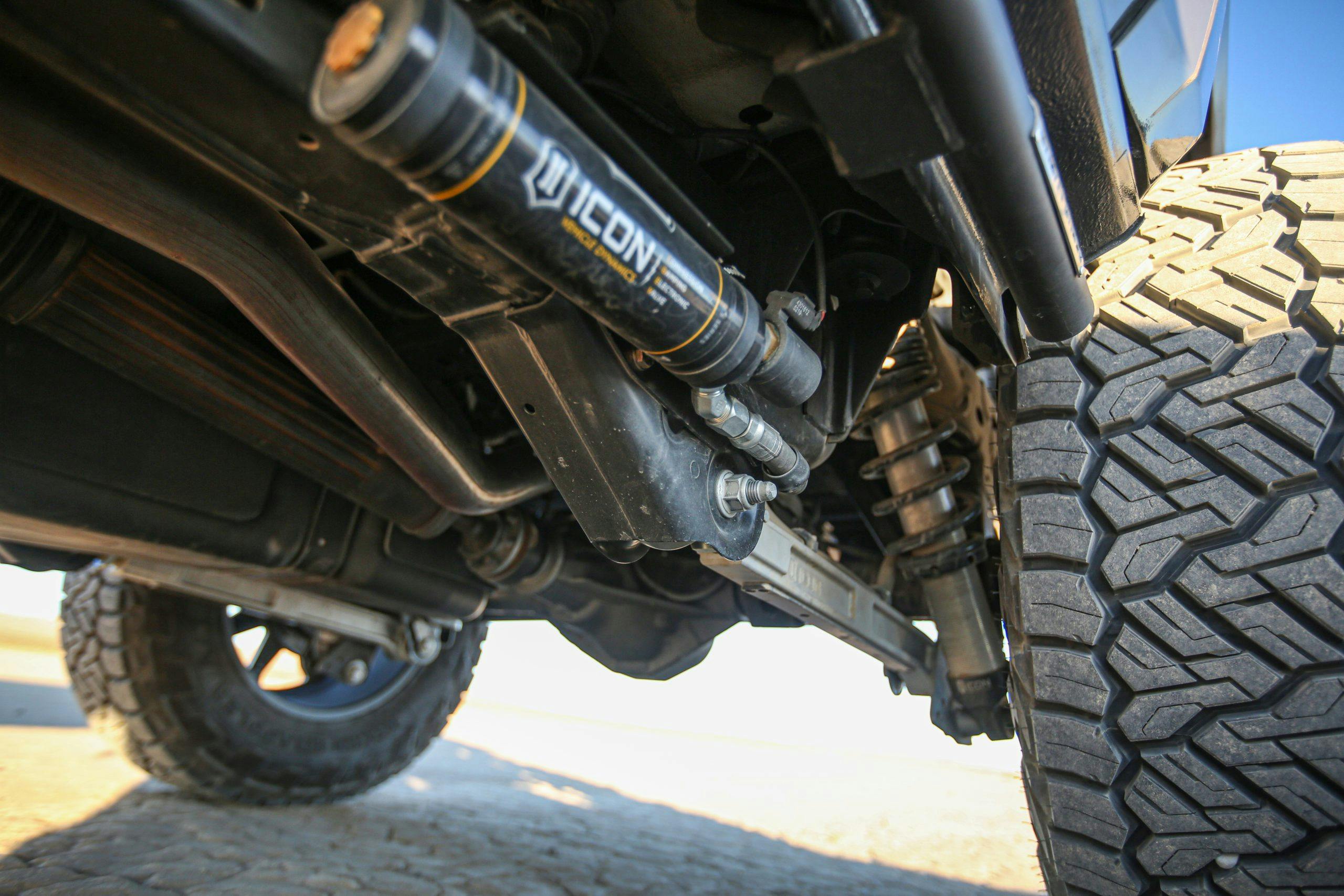 2021 Ford Bronco custom rear suspension