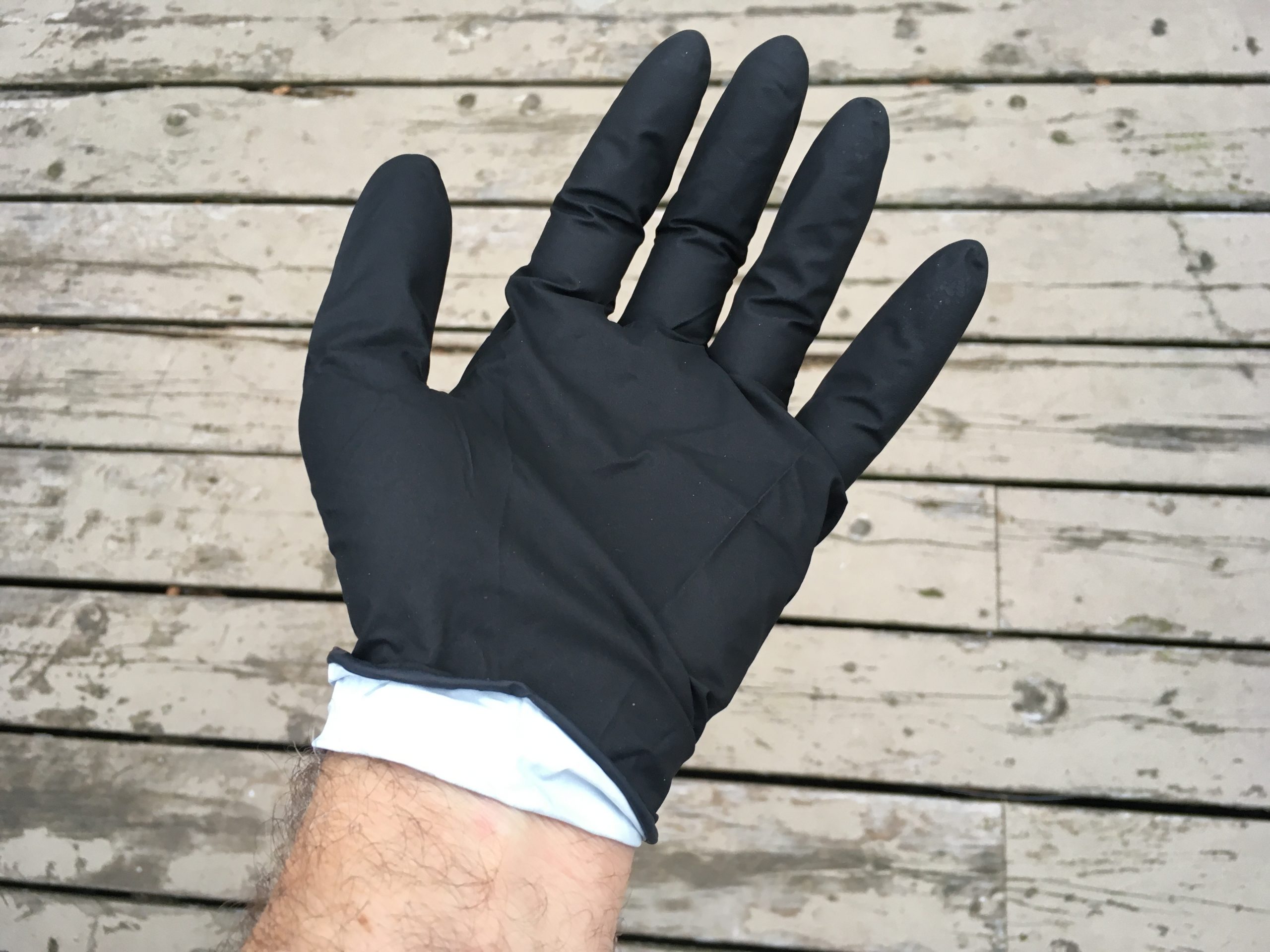 White fine handling nylon work gloves for small objects Magicians etc Size Small 