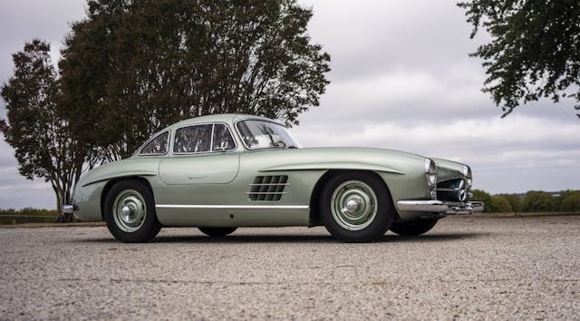 1955 Mercedes-Benz 300SL Gullwing front three-quarter