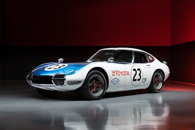 1967 Toyota-Shelby 2000 GT front three-quarter