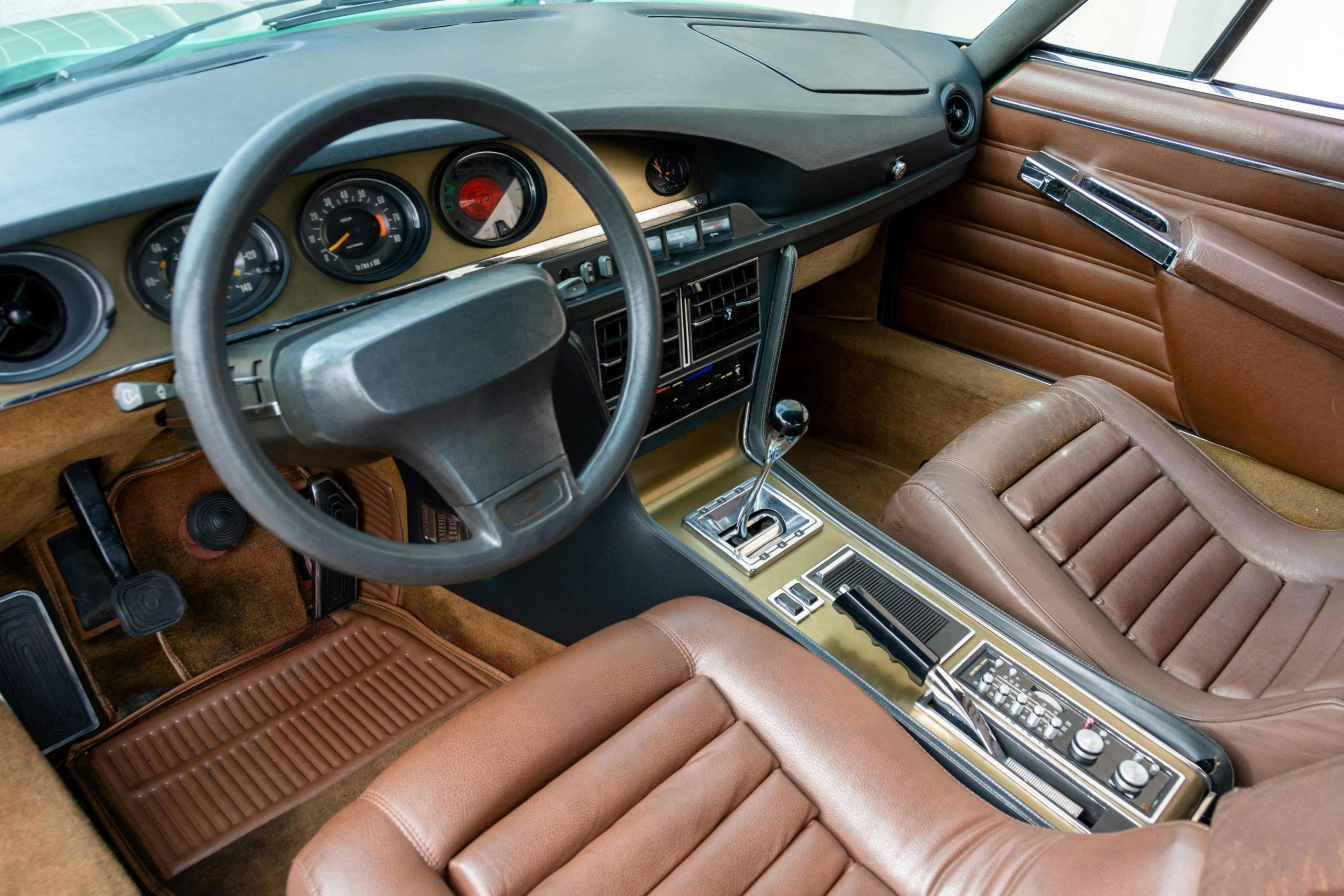 1972 Citroen SM interior