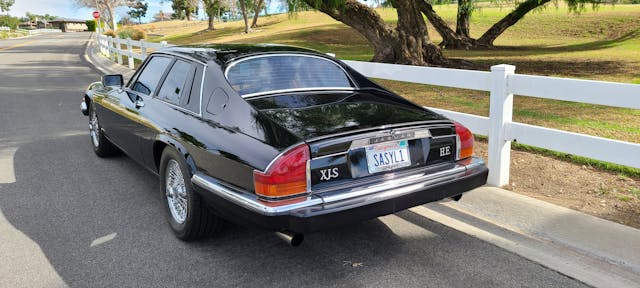 1984 Jaguar XJS-HE rear three-quarter