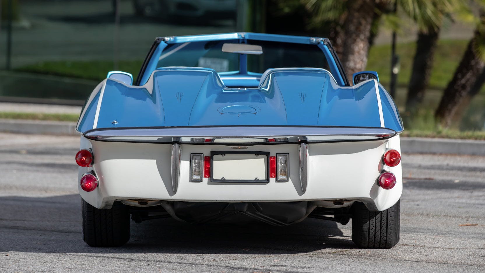 1969 Barrister Corvette Barris custom convertible rear