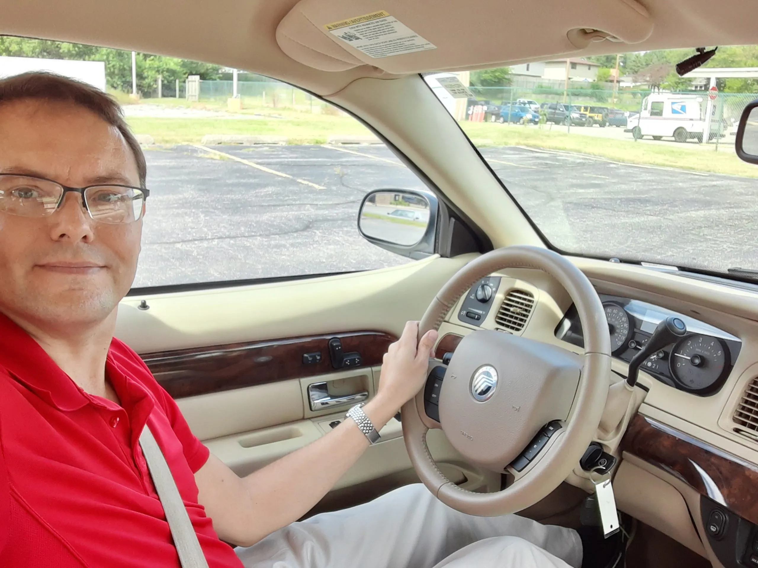 2011 Grand Marquis Ultimate with Klockau behind the wheel