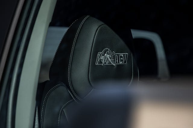2021 Chevrolet Colorado ZR2 Bison interior headrest detail