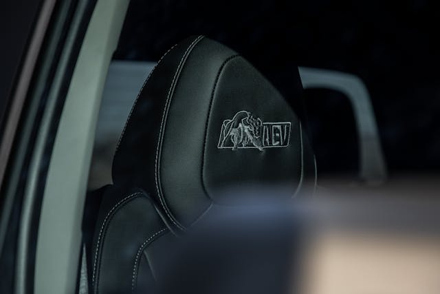 2021 Chevrolet Colorado ZR2 Bison interior headrest detail