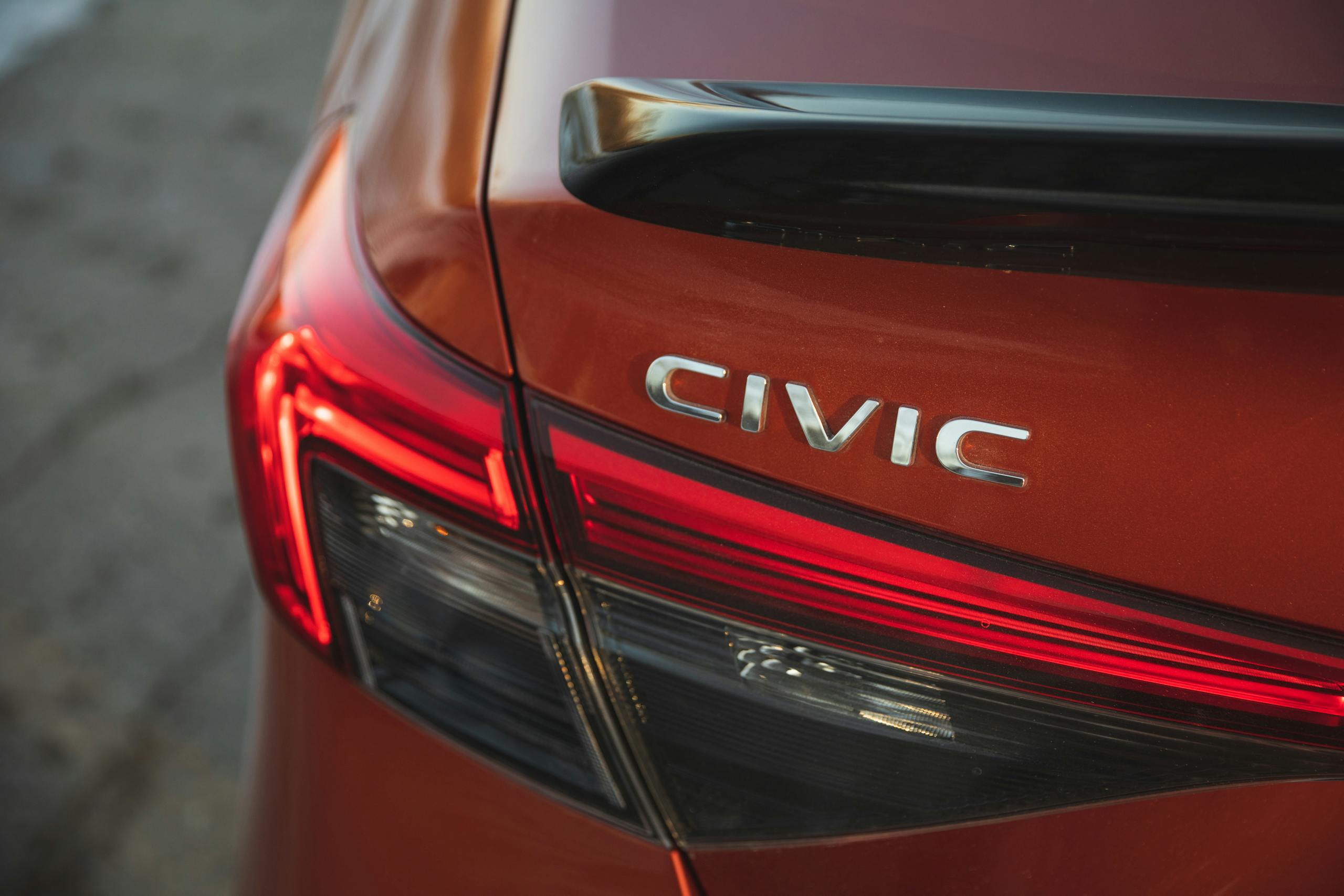 2022 Honda Civic Si lettering badge