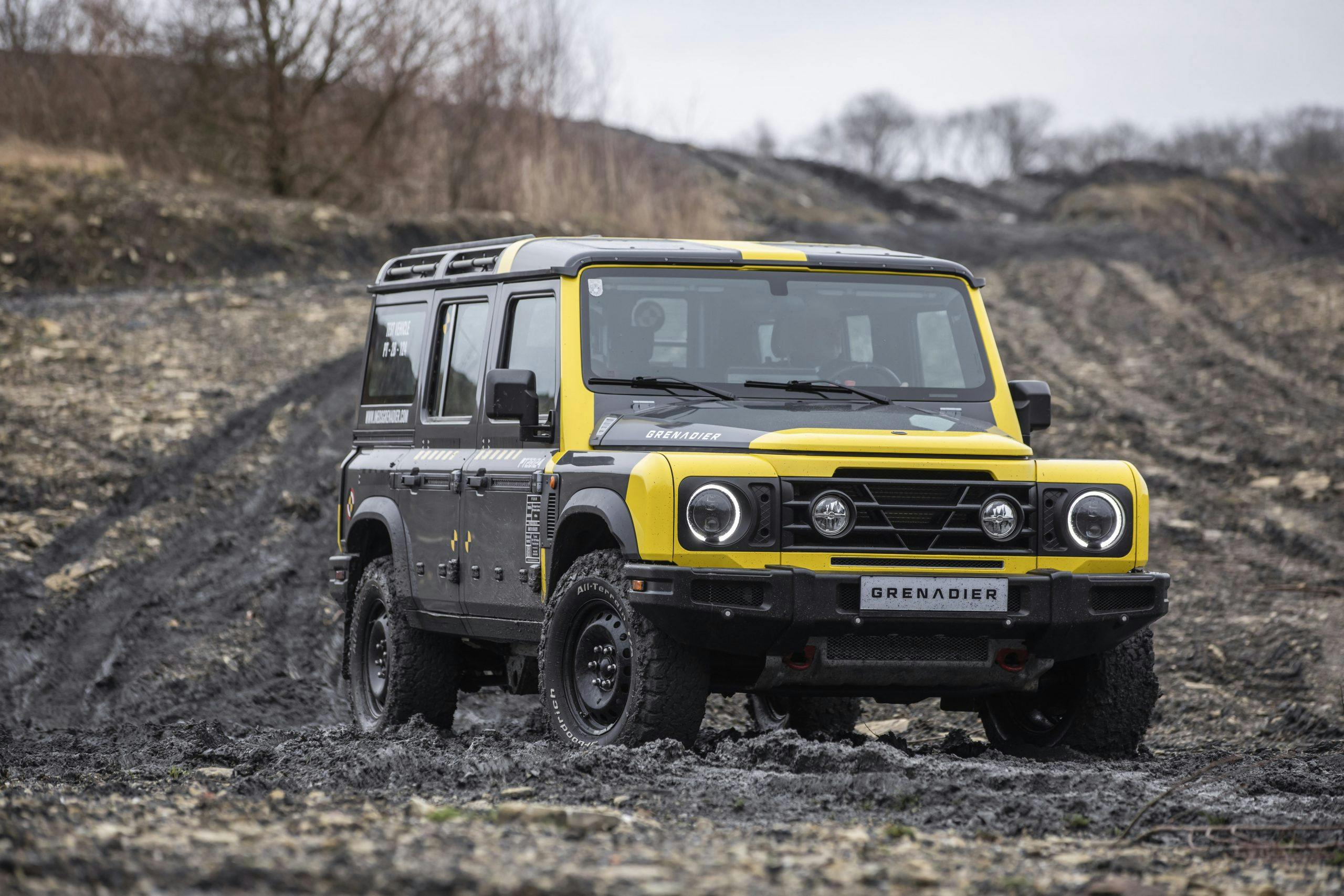2022 Ineos Grenadier 4x4 front end action