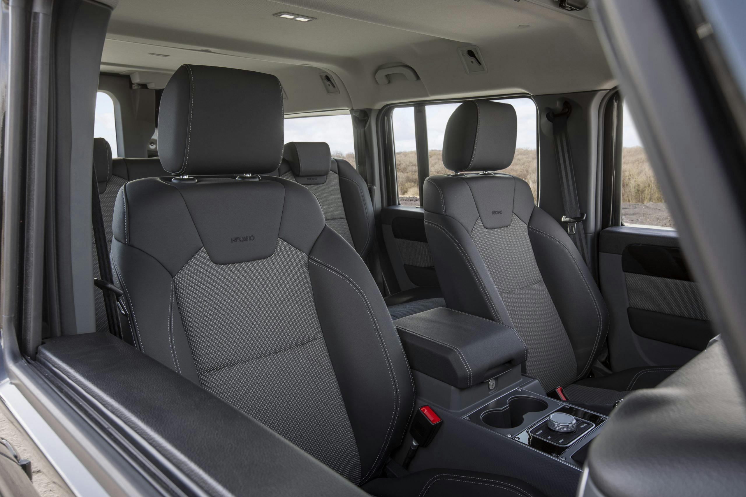 2022 Ineos Grenadier 4x4 interior front seat
