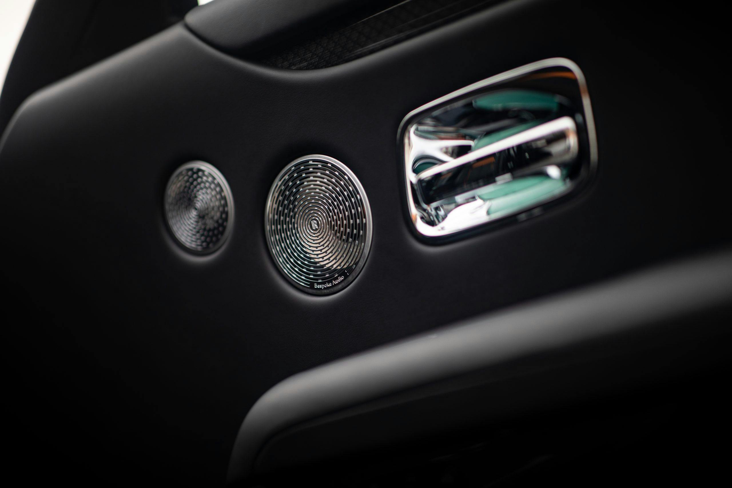 2022 Rolls-Royce Ghost Black Badge door panel speakers