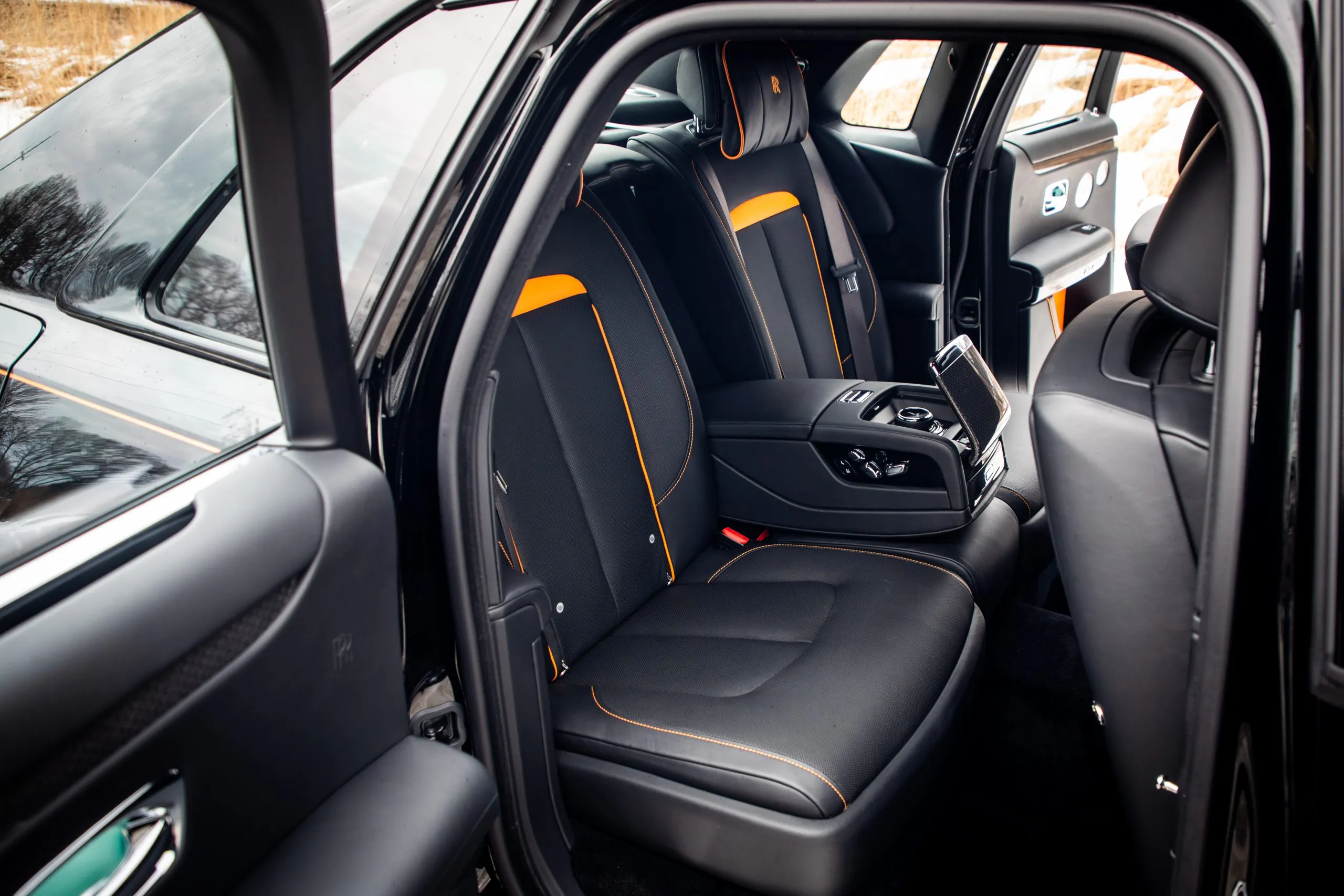 2022 Rolls-Royce Ghost Black Badge rear seat