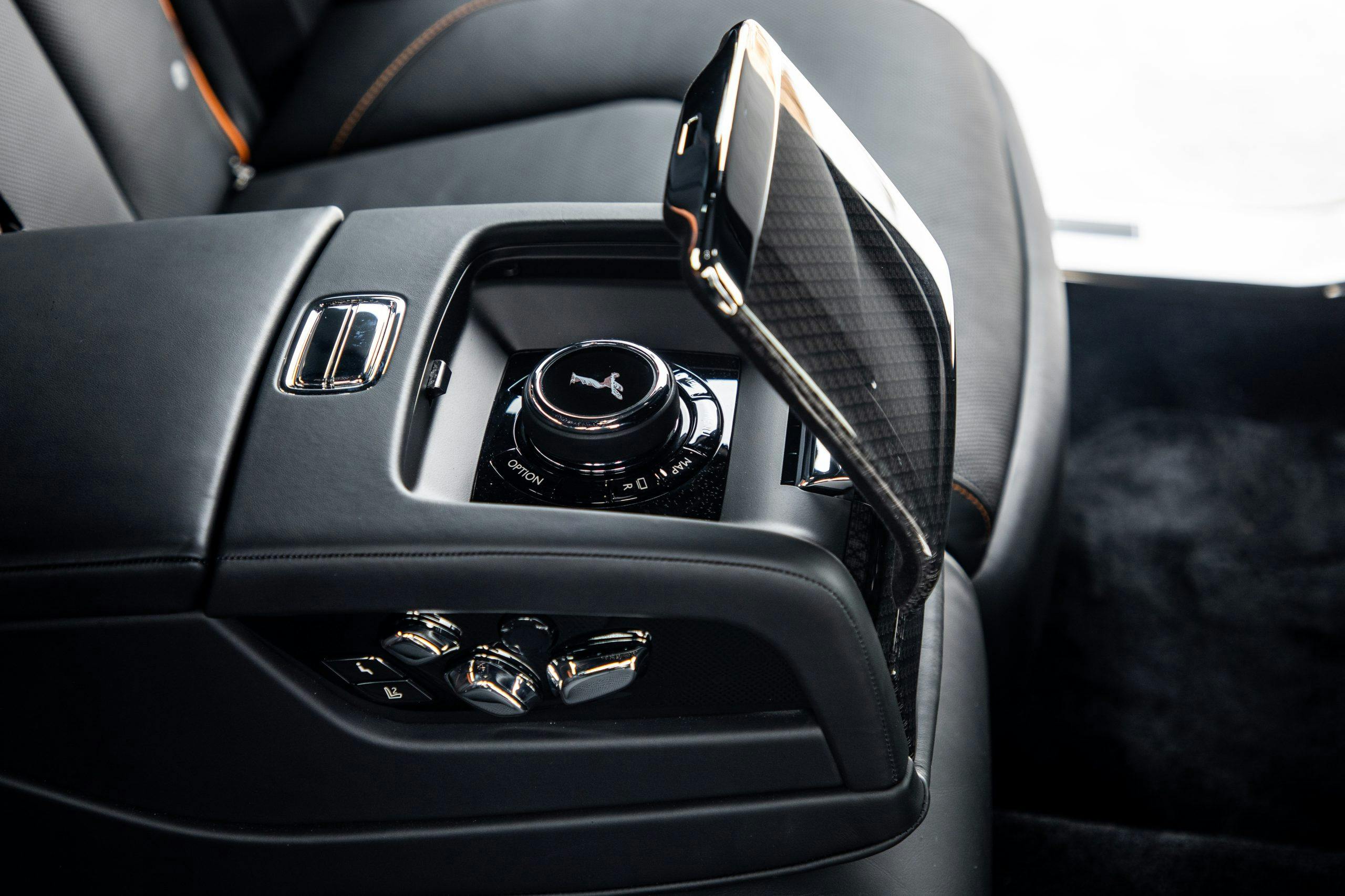 2022 Rolls-Royce Ghost Black Badge interior luxury detail