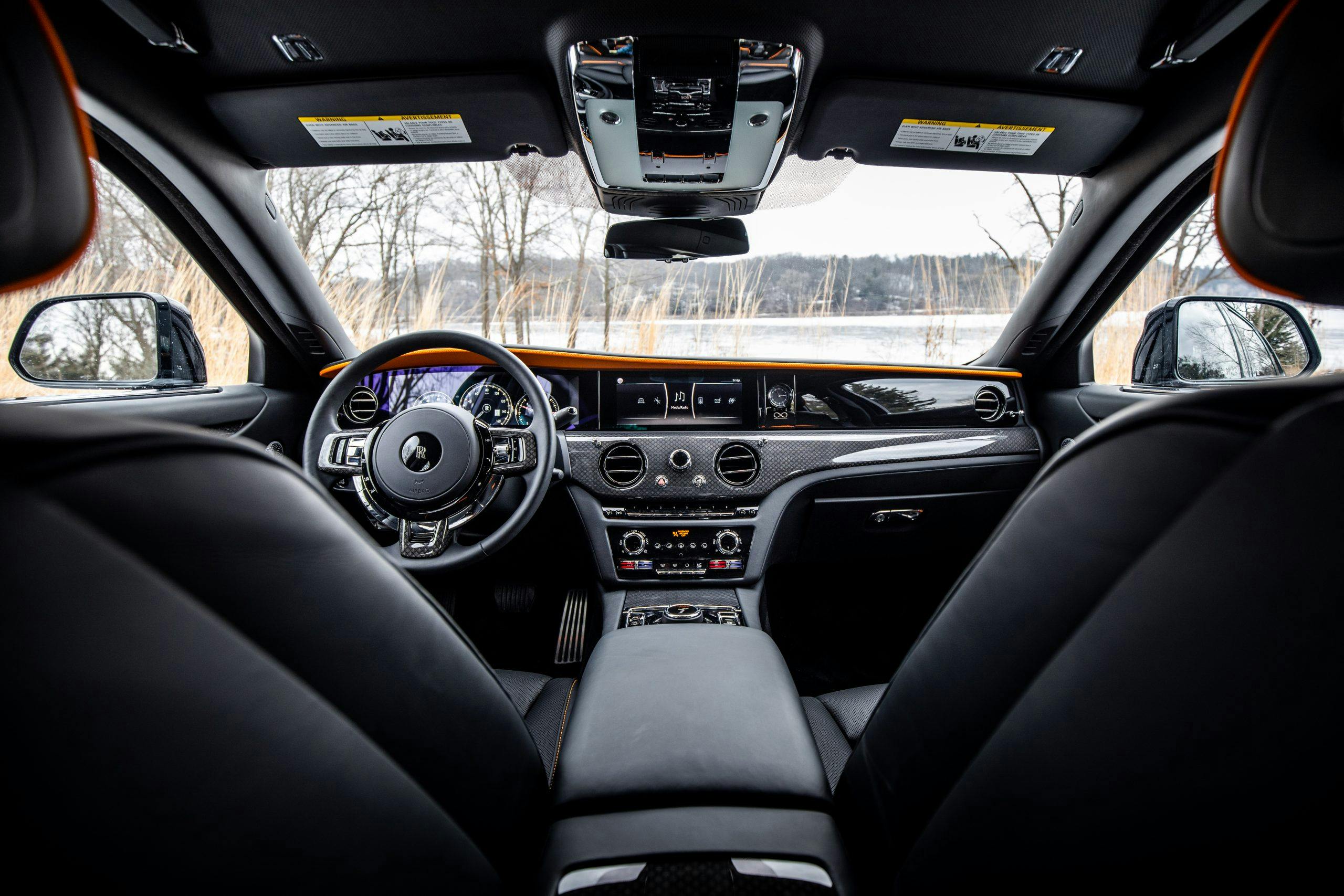 2022 Rolls-Royce Ghost Black Badge interior front